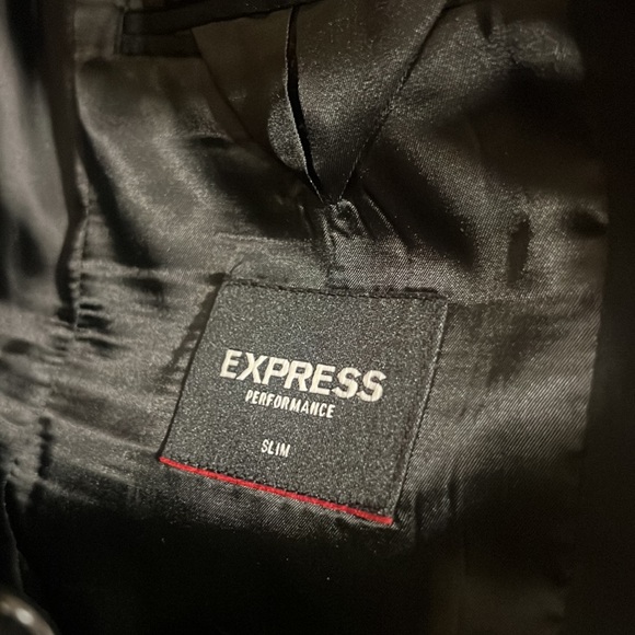 Express Black Sports Coat 38R - Picture 4 of 4